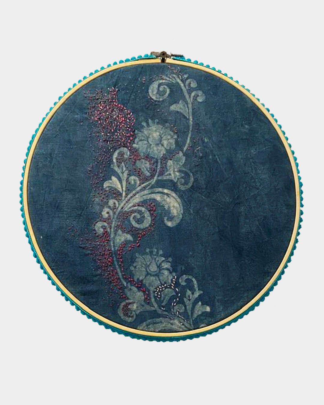 Obra Las Flores del Índigo / Artista Andrea Aragón
