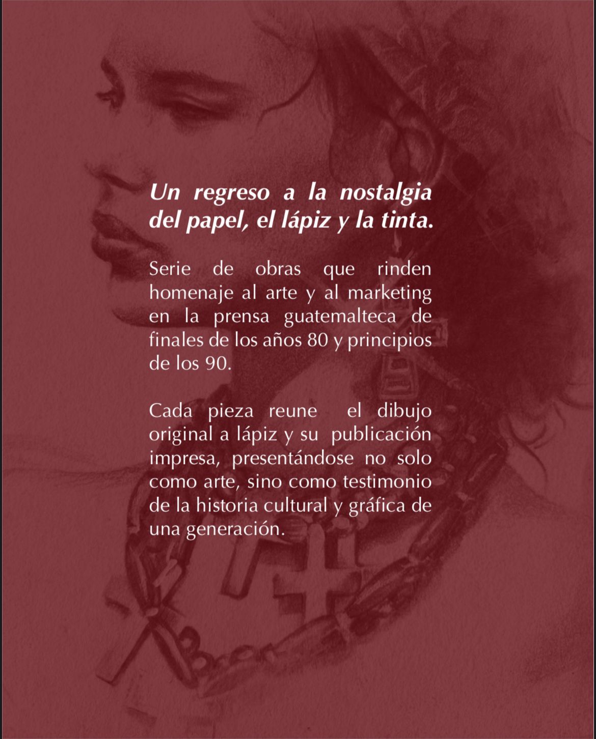 Exposición "Añoranzas" por Edgar Ramírez