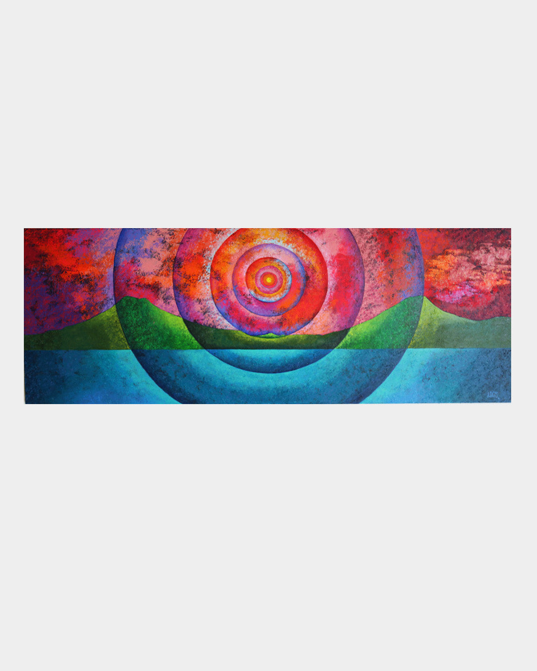 Obra Atitlán Hipnótico / Artista Rosana Lagos
