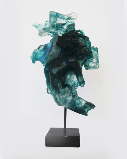 Escultura Aqua / Artista Edgar Ramírez