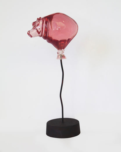 Escultura Hippo / Artista Chiqui Barrascout