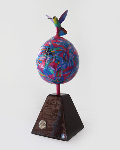 Escultura Jícara / Artista David Ordoñez