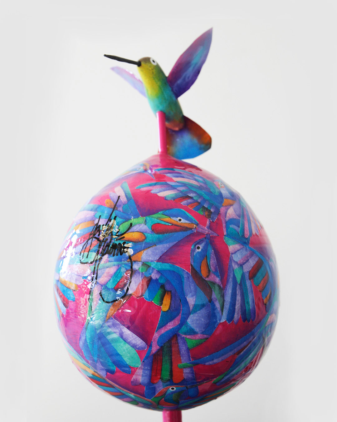Escultura Jícara / Artista David Ordoñez