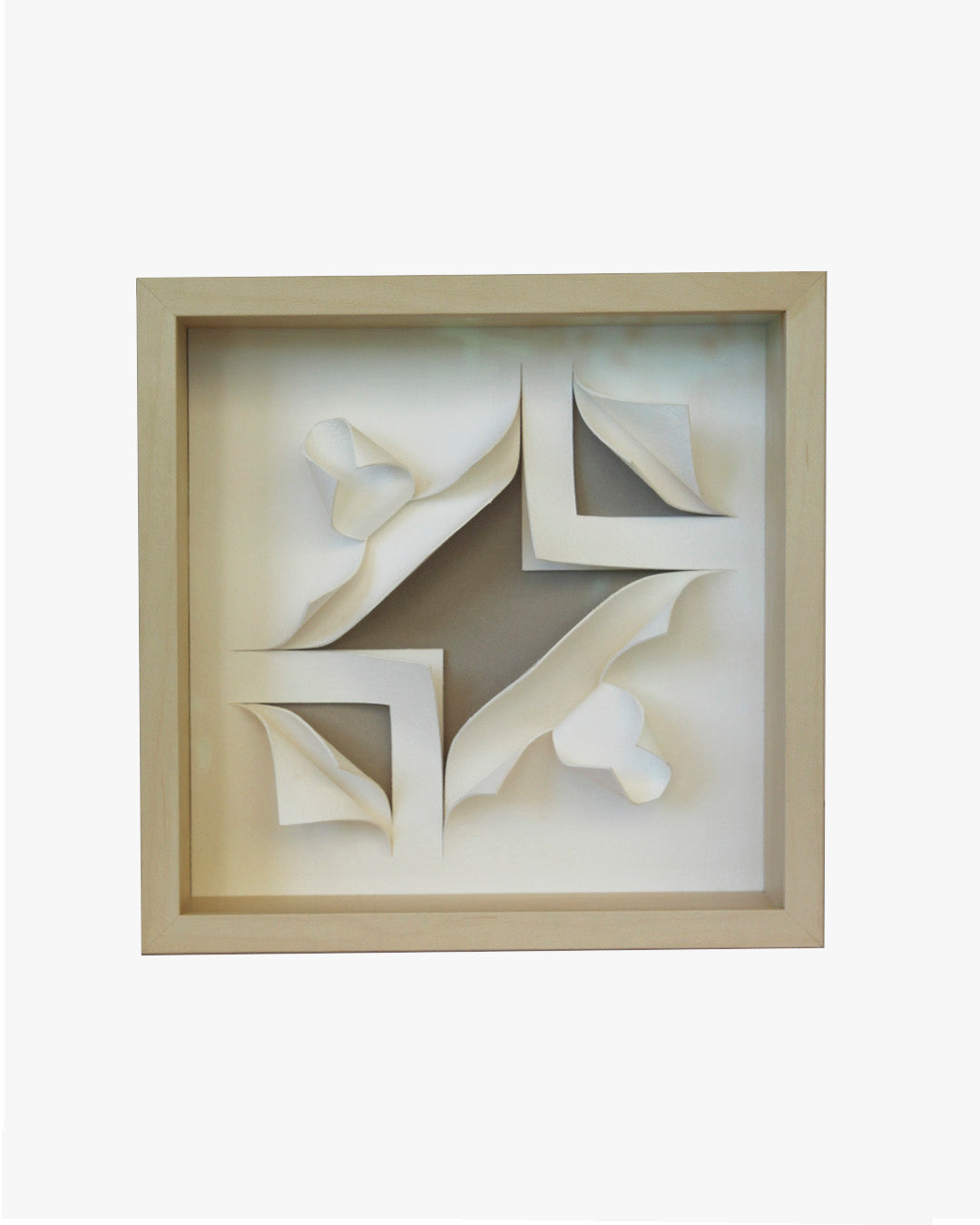 Cuadro Composición en papel/ Artista Sara Rayo (Colombia)
