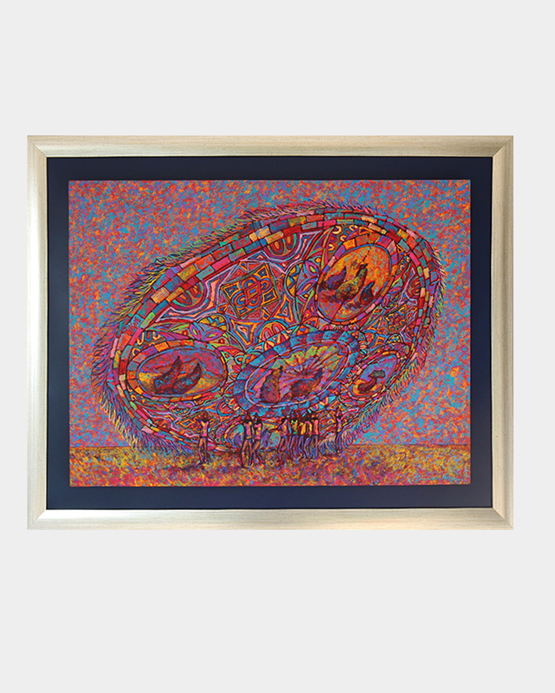 Obra Barrilete Mensajero de Memorias / Artista Enrique Cay